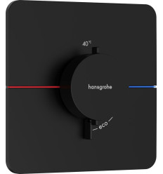 Bateria termostatyczna, podtynkowa Czarny Matowy ShowerSelect Comfort Q Hansgrohe (15588670)