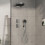 Bateria termostatyczna do 1 odbiornika z dodatkowym wyjściem podtynkowa Chrom ShowerSelect Comfort Q Hansgrohe (15589000)