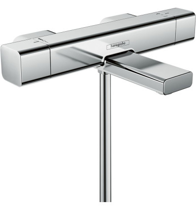 Bateria wannowa, termostatyczna, natynkowa Chrom Ecostat E Hansgrohe (15774000)