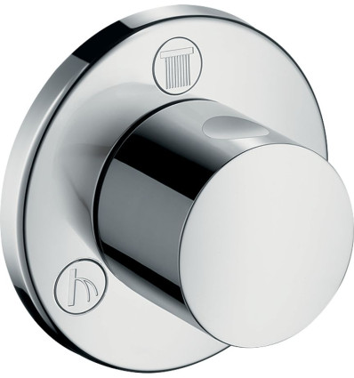 Zawór odcinająco-przełączający Trio/Quattro, podtynkowy Chrom Hansgrohe (15932000)