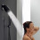 Przyłącze ścienne do głowicy prysznicowej 105 Czarny Matowy Pulsify Hansgrohe (24139670)