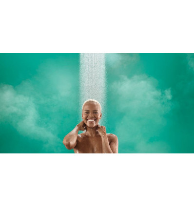 Głowica prysznicowa 260 2jet z przyłączem ściennym Biały Matowy Pulsify S Hansgrohe (24150700)