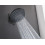 Głowica prysznicowa 260 2jet EcoSmart z przyłączem ściennym Czarny Matowy Pulsify S Hansgrohe (24151670)