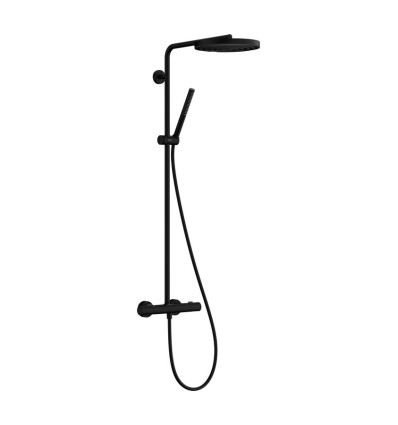 Komplet prysznicowy 260 1 jet z Ecostat Fine Czarny Matowy Pulsify S Puro Hansgrohe (24222670)