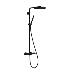 Komplet prysznicowy 260 1 jet EcoSmart z termostatem Czarny Matowy Pulsify S Puro Hansgrohe (24223670)