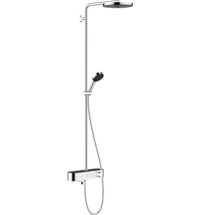 Komplet prysznicowy 260 1jet z termostatem ShowerTablet 400 wannowy Chrom Pulsify S Hansgrohe (24230000)