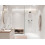 Komplet prysznicowy 260 2jet z termostatem ShowerTablet Select 400 Biały Matowy Pulsify S Hansgrohe (24240700)