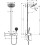 Komplet prysznicowy 260 2jet EcoSmart z termostatem ShowerTablet Select 400 Chrom Pulsify S Hansgrohe (24241000)