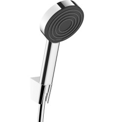 Punktowy zestaw prysznicowy 105 1jet EcoSmart+ z wężem 125 cm Chrom Pulsify S Hansgrohe (24307000)
