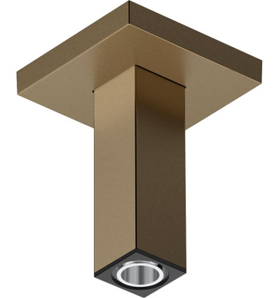 Przyłącze sufitowe E 10 cm brąz szczotkowany Hansgrohe (24338140)