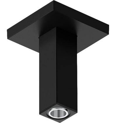Przyłącze sufitowe E 10 cm czarny mat Hansgrohe (24338670)