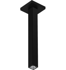 Przyłącze sufitowe E 30 cm Czarny Matowy Hansgrohe (24339670)