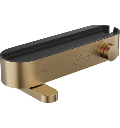 Bateria wannowa 400 termostatyczna natynkowa Brąz Szczotkowany ShowerTablet Select Hansgrohe (24340140)