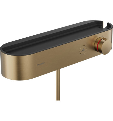 Bateria prysznicowa 400 termostatyczna natynkowa Brąz Szczotkowany ShowerTablet Select Hansgrohe (24360140)