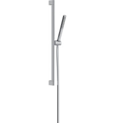 Zestaw prysznicowy 100 1jet EcoSmart z drążkiem 65 cm Chrom Pulsify S Hansgrohe (24372000)