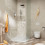 Zestaw prysznicowy 100 1jet EcoSmart z drążkiem 65 cm Chrom Pulsify S Hansgrohe (24372000)