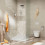 Zestaw prysznicowy 100 1jet EcoSmart+ z drążkiem 65 cm Biały Matowy Pulsify S Hansgrohe (24373700)