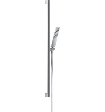Zestaw prysznicowy 100 1jet EcoSmart z drążkiem 90 cm Chrom Pulsify E Hansgrohe (24380000)