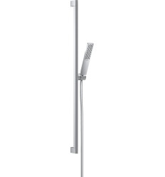 Zestaw prysznicowy 100 1jet EcoSmart+ z drążkiem 90 cm Chrom Pulsify E Hansgrohe (24381000)