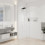 Zestaw prysznicowy 100 1jet EcoSmart+ z drążkiem 90 cm Biały Matowy Pulsify E Hansgrohe (24381700)