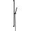 Zestaw prysznicowy 100 1jet EcoSmart z drążkiem 90 cm Czarny Matowy Pulsify S Hansgrohe (24382670)