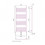 Grzejnik dekoracyjny 150x60 Bohemia EU50 Sunerzha (50217-50)