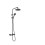 Bateria prysznicowa termostatyczna 200 EcoSmart 1jet Vernis Blend czarny mat Hansgrohe (26089670)