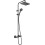 Bateria prysznicowa termostatyczna 230 EcoSmart 1jet Vernis Shape czarny mat Hansgrohe (26097670)