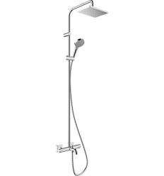 Bateria wannowa termostatyczna 230 EcoSmart 1jet Vernis Shape chrom Hansgrohe (26098000)