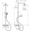 Bateria wannowa termostatyczna 230 EcoSmart 1jet Vernis Shape chrom Hansgrohe (26098000)