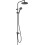 Komplet prysznicowy 200 1jet EcoSmart Reno Vernis Blend czarny mat Hansgrohe (26099670)