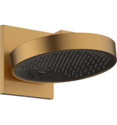 Głowica prysznicowa 250 3jet EcoSmart z przyłączem ściennym Brąz Szczotkowany Rainfinity Hansgrohe (26233140)