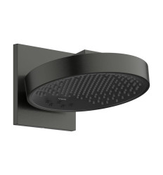 Głowica prysznicowa 250 3jet EcoSmart z przyłączem ściennym Czarny Chrom Szczotkowany Rainfinity Hansgrohe (26233340)