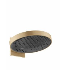 Głowica prysznicowa 360 3jet z przyłączem ściennym Brąz Szczotkowany Rainfinity Hansgrohe (26234140)