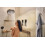 Głowica prysznicowa 360 3jet z przyłączem ściennym Brąz Szczotkowany Rainfinity Hansgrohe (26234140)