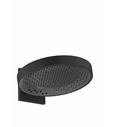 Głowica prysznicowa 360 3jet z przyłączem ściennym Czarny Matowy Rainfinity Hansgrohe (26234670)