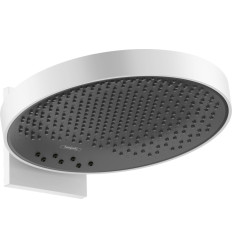 Głowica prysznicowa 360 3jet z przyłączem ściennym Biały Matowy Rainfinity Hansgrohe (26234700)