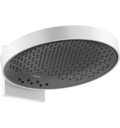 Głowica prysznicowa 360 3jet z przyłączem ściennym Biały Matowy Rainfinity Hansgrohe (26234700)