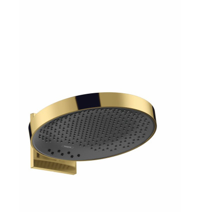 Głowica prysznicowa 360 3jet z przyłączem ściennym Złoty Optyczny Polerowany Rainfinity Hansgrohe (26234990)