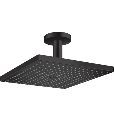 Głowica prysznicowa 300 1jet z przyłączem sufitowym Czarny Matowy Raindance E Hansgrohe (26250670)