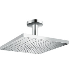 Głowica prysznicowa 300 1jet EcoSmart z przyłączem sufitowym Chrom Raindance E Hansgrohe (26251000)