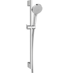 Zestaw prysznicowy 100 Vario EcoSmart z drążkiem Crometta 65 cm Chrom Vernis Blend Hansgrohe (26279000)