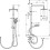 Komplet prysznicowy 230 1jet EcoSmart Reno Vernis Shape czarny mat Hansgrohe (26289670)