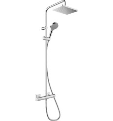 Bateria prysznicowa termostatyczna 230 EcoSmart+ 1jet Vernis Shape chrom Hansgrohe (26319000)