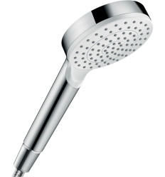 Główka prysznicowa 100 1jet EcoSmart Biały/Chrom Crometta Hansgrohe (26333400)