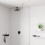 Przyłącze sufitowe 10 cm Vernis Shape czarny mat Hansgrohe (26406670)