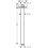 Przyłącze sufitowe 30 cm Czarny Matowy Vernis Shape Hansgrohe (26407670)