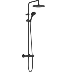 Komplet prysznicowy 240 1jet EcoSmart z termostatem Czarny Matowy Vernis Blend Hansgrohe (26428670)