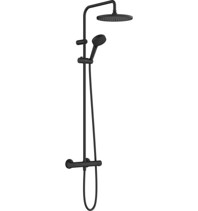 Komplet prysznicowy 240 1jet EcoSmart z termostatem Czarny Matowy Vernis Blend Hansgrohe (26428670)