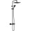 Komplet prysznicowy 240 1jet EcoSmart z termostatem Czarny Matowy Vernis Shape Hansgrohe (26429670)